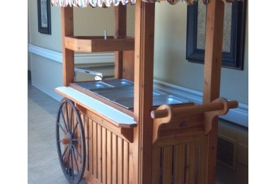 Mobile Buffet Table