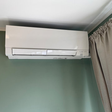 Mitsubishi Hyper Heat Smart Multi Condenser 42000 BTU Install