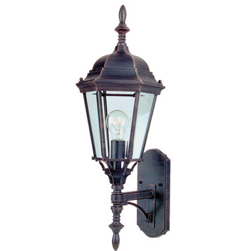 Maxim 65103 Westlake 1 Light 24" Tall LED Outdoor Wall Sconce - Rust Patina