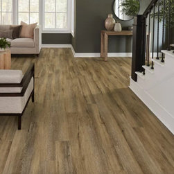 CoreLuxe Canton Brook Oak Waterproof Rigid Vinyl Plank Flooring - Flooring