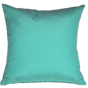 Set of 2 Blue 550206 Pillow Perfect Outdoor Veranda Rectangular Throw Pillow