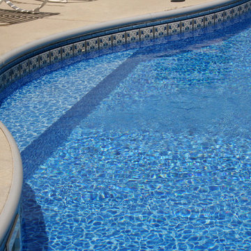 Vinyl Liner Seating Bench