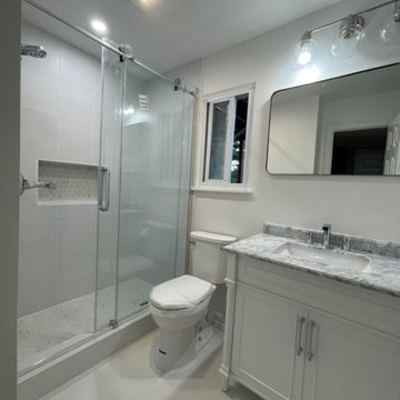 Contemporary Bathroom Remodel - Milburn