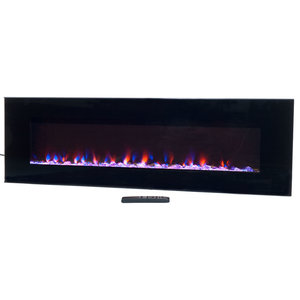 Electric Led Fireplace Wall Mounted, Northwest Electric Wall Mounted Fireplace With Led Flame And Remote