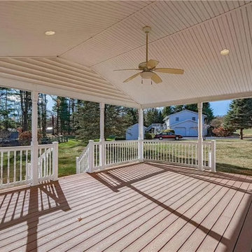 Elegant Covered Deck Installation in Lehigh Valley, PA