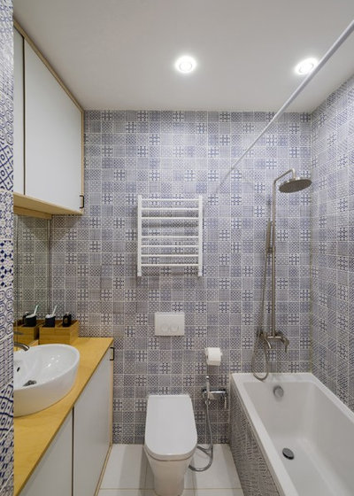 Современный Ванная комната by Studio Bazi