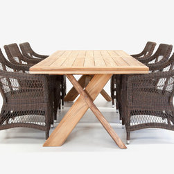Wintons Teak Table Cut Ups - Outdoor Dining Sets