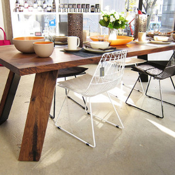 BESPOKE WALNUT DINING BY CHRISTIAN WOO INTERIORS