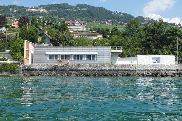 Морской  Villa "Le Lac" - Le Corbusier