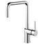 Rhythm Kitchen Mixer Tap, Square, High Gloss Stainless Steel