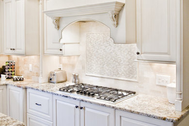 Example of a classic kitchen design in Other