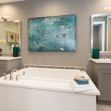 Warmington Residential: Opus at Beacon Park - Plan 2 Master Bathroom