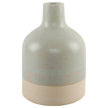 11" Two-Tone Speckle Ceramic, Sage