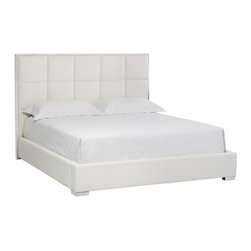 Tompkins Platform Bed | Nobility White - Platform Beds