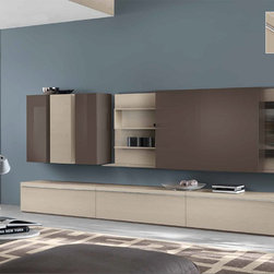Modern Italian Wall Unit VV 3903 - Products