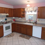 White Cottage Kitchen  Traditional Kitchen  Grand 