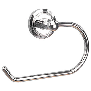 Oslo Wall Mount Toilet Roll Holder, Polished Nickel