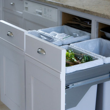Practical, hidden, storage and waste management.