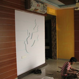 Mr. Kamalesh Singha's flat in bangalore - Storage Cabinets