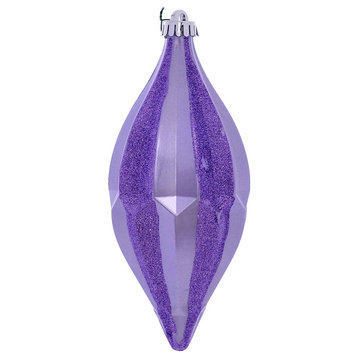 10" Lavender Candy Glitter Shuttle 2/Bag