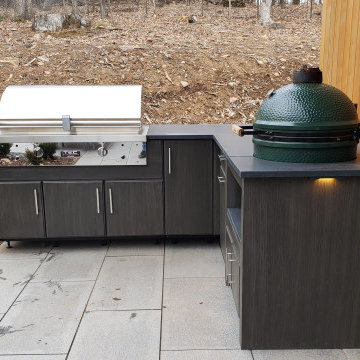 Contemporary Outdoor Kitchen of Style