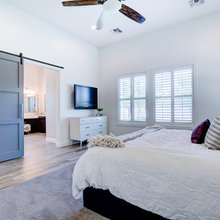 Gray bedroom