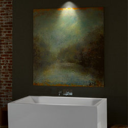 Andrea 13A Sculpted 66x42 Soaker - MTI - Bathtubs