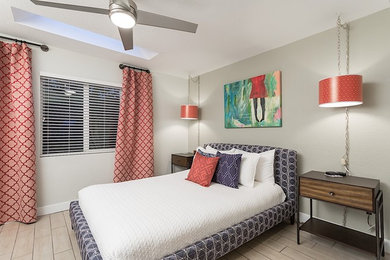 Bedroom - transitional guest bedroom idea in Phoenix