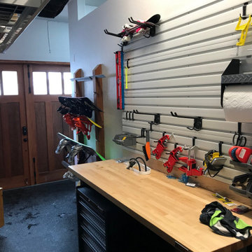 Family Ski Garage