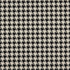 Black And Beige Hounds Tooth Indoor Outdoor Upholstery Fabric By The Yard