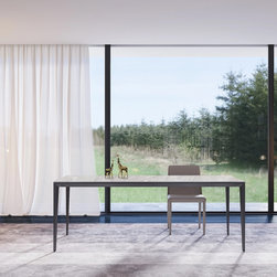Minimalist Table &ndash; Innovation S - Sicily Grey - Dining Tables