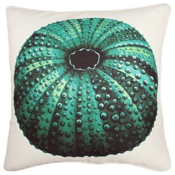 Tracy Upton Jekyll Island Sea Urchin Throw Pillow, 26"x26"