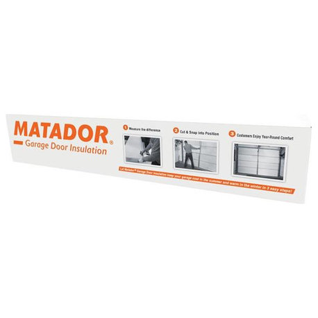 Matador 21x55" 4.8 Garage Door Insulation Kit, Batt 49 sq.'