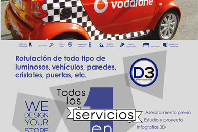 D3. D3 Sistemas Decorativos personalizados, todos los servicios en uno en España