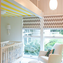 chevron roman shades