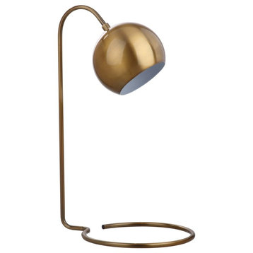Safavieh Bartolo 22" Table Lamp, Brass Gold