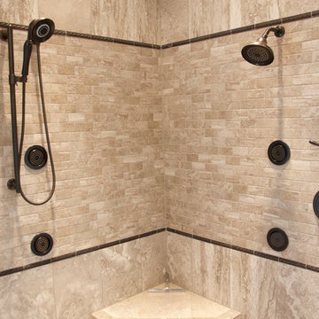 After Photo, Master Bath Remodel - Moore Residence - Before and After