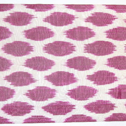 Purple Ikat Silk/Cotton Placemat - Placemats