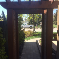 Privacy Screens and Arbor - Pergolas