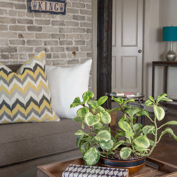 New Orleans Uptown Transitional Game Room