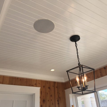 In wall architectural speakers