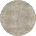 Momeni - Luster Shag, Hand-Tufted Rug, Champagne, 4'x4' Round - Hand-tufted of brilliant polyester, Luster Shag features a fashionable color palette and the softest of hands.