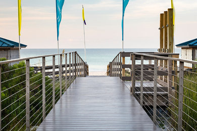 Inspiration for a modern deck remodel in Other