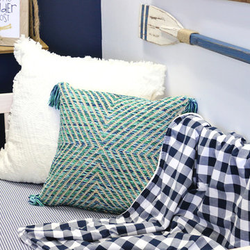 Luke's Navy Nautical Nursery Bedding