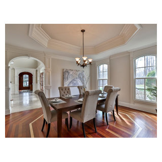 Burr Street Dining Room Staging - Traditional - Dining Room - New York ...
