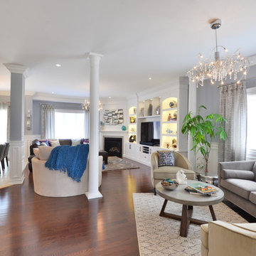 OPEN CONCEPT LIVING WITH SENSE OF STYLE