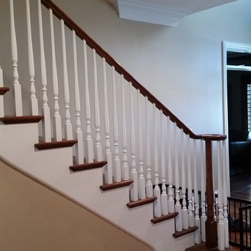 Custom iron baluster replacement