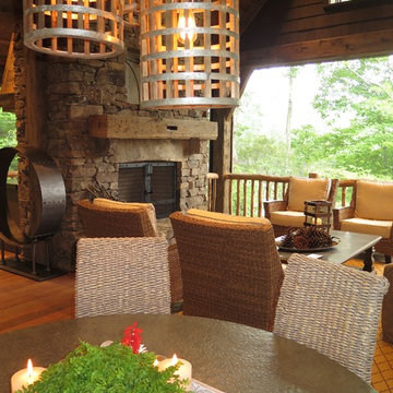 Mountain Top Porch - Cashiers, North Carolina