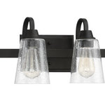 Craftmade - Grace 4-Light Bathroom Vanity Light in Espresso - This 4-light bathroom vanity light from Craftmade is a part of the Grace collection and comes in a espresso finish. It measures 28" wide x 8" high. Uses four standard dimmable bulbs. This light would look best in a bathroom. For indoor use.  This light requires 4 , . Watt Bulbs (Not Included) UL Certified.
