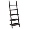 Colella 3-piece Storage Ladder Bookcase Set Cappuccino